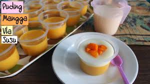 #pudingmangga #pudingmanggavlakeju #pudingmanggaviral=====puding mangga saus kejucetakkan 22cmbahan puding1 bungkus nutrijel mangga1 bun. Puding Mangga Vla Susu Youtube