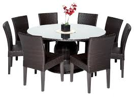 Enjoy free shipping & browse our great selection of patio furniture, patio bar height tables, patio bistro tables and more! 60 In Round Outdoor Dining Table Set Foodbloggermania It
