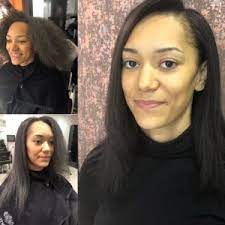 The clips and bonnet will leave a shape to your hair. Afro Hair Relaxers Edmonton North London