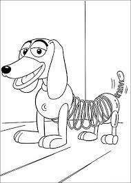Download this running horse printable to entertain your child. Slinky Dog Is Smiling Coloring Pages Cartoons Coloring Pages Coloring Pages For Kids And Adults
