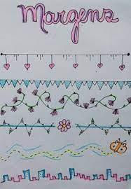 Margenes para trabajos en hojas blancas. 640 Ideas De Margenes Para Cuadernos En 2021 Margenes Para Cuadernos Cuadernos Bordes Garabateado