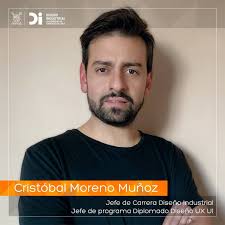 Cristóbal Moreno Muñoz Jefe de Carrera Diseño Industrial Jefe Proyecto  Diplomado Diseño UX/UI/AGILE . . . @diseno.usach @disenousachprogramas  #usach #instagram #instachile #instagood #diseñousach #diseñoindustrial  #industrialdesign #santiagodechile ...