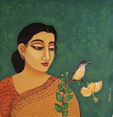 I struggled with this, almost quit but here it is. Acrylic