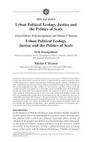 Vital heynen vital heynen è un allenatore di pallavolo, di nazionalità belga. Pdf Urban Political Ecology Justice And The Politics Of Scale