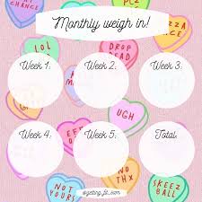 Pin On Square Yearly Weight Loss Template Instagram