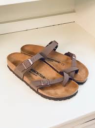 Birkenstock Sandals Size Chart New Birkenstocks Mayari In Brown Size 39 Fits Us Women 8 8 5 Width Narrow I Am Not Responsible If You Don T Check The Size C Runway Shoes Birkenstock Birkenstock Sandals