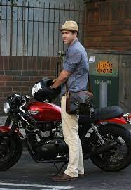 They say that the eyes are the windows to the soul, but the stomach is the way to a man's heart. Ryan Reynolds Photostream Triumph Bikes Triumph Motorcycles Cafe Racer Moto