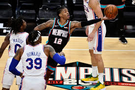 Grizzlies vs 76ers live game score updates from philadelphia. Grizzlies Hold On To Beat 76ers In Ja Morant S Return Memphis Local Sports Business Food News Daily Memphian