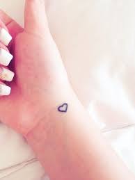 Pin By Aubree Vanderkolk On Tattoos Heart Tattoo Wrist Tiny Heart Tattoos Small Heart Tattoos