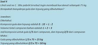 Misalnya perbandingan antara jumlah siswi dan jumlah siswa, eko dengan eki, indah dengan santi dan sebagainya. Contoh Soal Dan Pembahasan Perbandingan Senilai Berbagi Contoh Soal