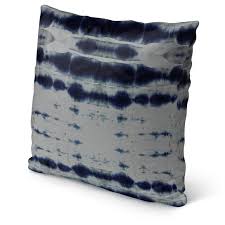 Greendale home fashions 19 x 12 in. Shibori Stripe Burlap Indoor Outdoor Pillow Allmodern Throw Pillows Leather Throw Pillows Modern Throw Pillows
