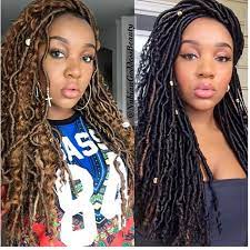 Goddess Mermaid Locs Vs Classic Goddess Locs By Nubiangoddessbeauty Which Style Would You Your Girls Rock Hair Styles Black Natural Hairstyles Hair Game