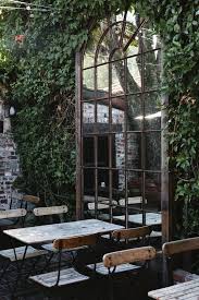 40 Intelgent Wall Mirrors Ideas Dor Outdoor Garden Garden Mirrors Garden Cafe Patio