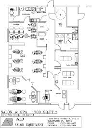 1700 Square Foot Beauty Salon Design Floor Plan Design Beauty Salon Design Salon Interior Design