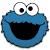 Cookie Monster Birthday Banner