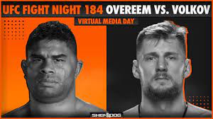 2:00 pm pst check ufc vegas 18 local time and date location: Ufc Fight Night 184 Overeem Vs Volkov Interviews Virtual Media Day Live Stream Youtube