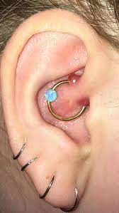 Daith Piercing Bump Help Tea Tree Oil Made It Worse Does It Get Worse Before It Gets Better Piercing