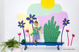 Deze royale en goed onderhouden vrijstaande woning is gelegen in de de stripheldenbuurt. Flower Paradise A Diy Mural By Wonderwalls Katrien Vanderlinden This Is A Mural Featured In My Book This Book Explain Wonderwall Muurschildering Diy Boek