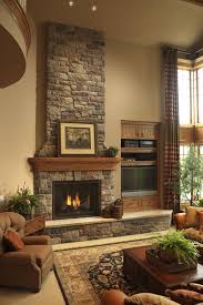 25 Stone Fireplace Ideas For A Cozy Nature Inspired Home Stone Fireplace Designs Home Fireplace Fireplace Design