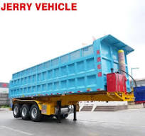 China Good Quality Dump Truck Trailer 3 Axle Tipper Semi Trailer