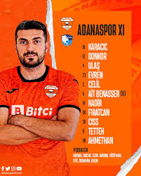 Informationen über den adanaspor aus der saison 1. Atcwhef63e6mum