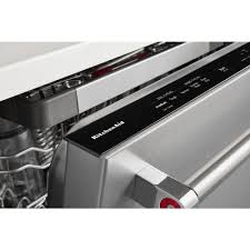 There is 1 special value price on stainless steel. Kitchenaid 24 In Printshield Stainless Steel Top Control Built In Tall Tub Dishwasher With Third Level Rack 46 Dba Kdte234gps The Home Depot Kitchen Aid Dishwasher Kitchenaid Dishwasher