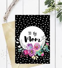 Birthday Card For Mother Printable Birthday Card For Mom Mothers Birthday Card Printable Happy Birthday Mom Card Uniqu Birthday Cards For Mother Birthday Card Printable Birthday Cards For Mom