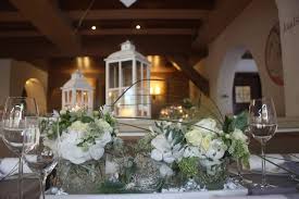 Tischdekoration Elegante Puristische Hochzeit In Creme Und Silbergrau Mann Und Grey Ivory Table Decorations Grey Table