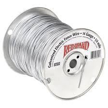 Maybe you would like to learn more about one of these? Red Brand Electric Fence Wire 14 Ga Galvanized 1320 85610 Rona