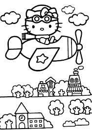 Like we said, hello kitty's hobbies include reading and here is a coloring page that shows kitty white reading. Hello Kitty Coloring Pages