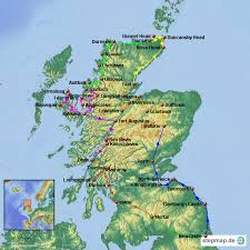 Schottland wandkarte, vintage schottland karte drucken, große schottland poster druck, schottische geschenk, schottland karte plakat, schottische, schottland kunst. Stepmap Schottland Landkarte Fur Grossbritannien