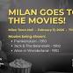 Milan Goes To The Movies event in Milan, OH