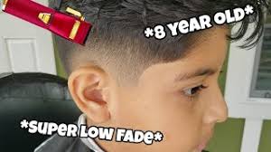 What is a fade haircut? Kids Haircut Fresh Low Fade On A 8 Year Old Youtube