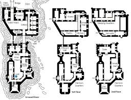 Its A Simple Castle Castle Floor Plan Castle Layout Medieval Castle Layout