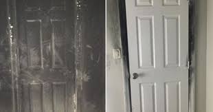 A fire door closer used with double swing doors should not only close the door but also hold it firmly in the closed position. Fire Department S Terrifying Photo Proves Why Kids Should Sleep With Closed Doors Working Mother