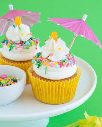 Pina Colada Cupcakes Recipe Coconut Frosting Sweets Treats Blog Recipe Pina Colada Cupcakes Summer Cupcakes Cupcake Recipes