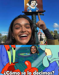 Rachel Zegler emocionada en DisneyLand porque sus fans pronto disfrutarán  de su nueva película Blanca Nieves (2025)