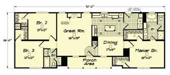 Ranch Modular Home Floor Plan With Integrated Front Porch Modular Homes Modular Home Floor Plans Custom Modular Homes