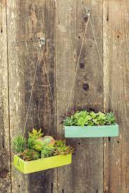 Maybe you would like to learn more about one of these? Rectangle Hanging Planter Hanging Succulents Succulents In Containers Rectangular Planters