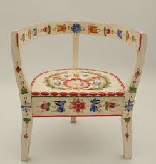 Vesterheim Collections Chair 2003 032 001 Art Furniture Art Chair Painted Furniture