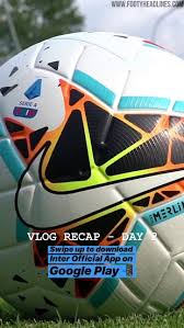 Nike Merlin Serie A 19 20 Ball Revealed Footy Headlines