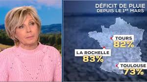 Evelyne dhéliat portant du cuir:jupe, tailleur, pantalon. Meteo Les Explications D Evelyne Dheliat Sur La Secheresse Lci