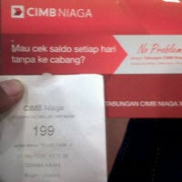Cek pemakaian anda secara berkala untuk menghindari pemakaian dan tagihan berlebih! Cimb Niaga 1 Tip From 112 Visitors