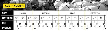 Fitting chart for xenith helmets, shoulder pads, and accessories. Youth Helmet Fit Guide Xenith
