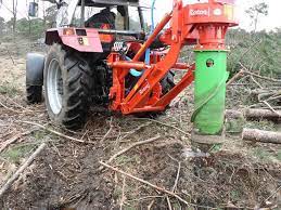 It sounds like the easiest way would be to use the chemical stump to get rid of a tree stump using stump removal chemicals, first cut it as close to the ground as possible. Stump Harvesting Wikipedia
