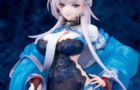 アズールレーン』ベルファストのエロいおっぱいと太ももムチムチのエロドレスフィギュア！ : チラシの裏でゲーム鈍報