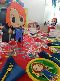 Chucky Horror Themed Party Halloween Baby Shower Theme Halloween Birthday