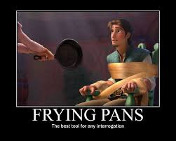 Frying Pans Motivator By Demykinzluv5434 On Deviantart Disney Funny I Love To Laugh Tangled Quotes