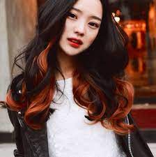 20 Hottest New Highlights For Black Hair Popular Haircuts Hair Styles Black Hair With Highlights Long Hair Styles