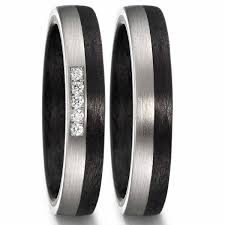 Schmale Carbon Palladium Hochzeitsringe Hochzeit Ringe Hochzeitsringe Ringe